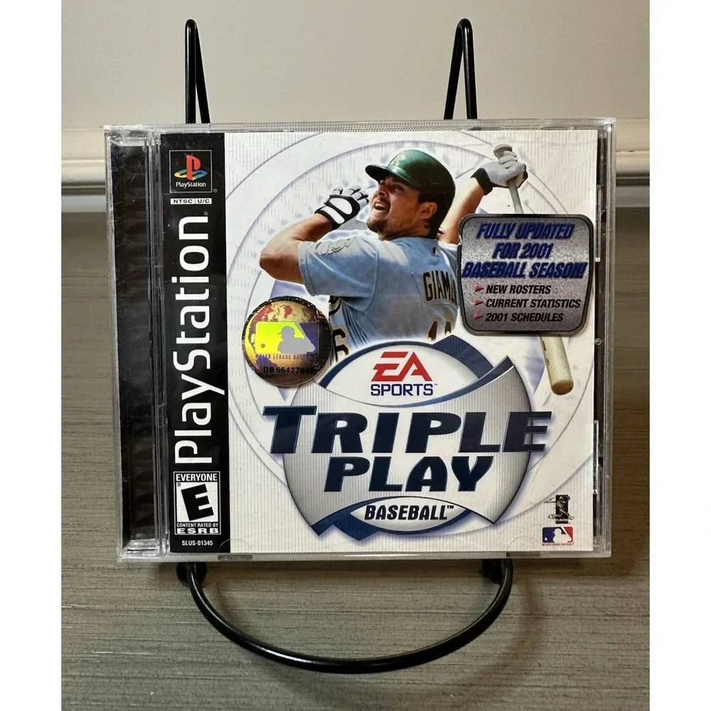 PS1 EA Sports Triple Play Baseball Lot - 99 (Disc Only), 2000 CIB, 2001 CIB